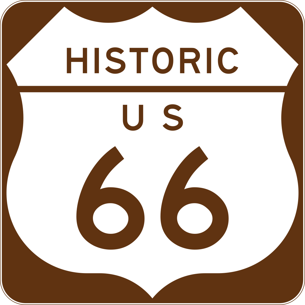 03_美国66号公路加州亚利桑那款盾牌